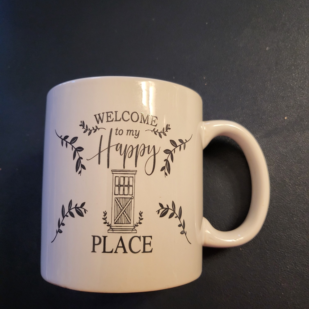 Royal Norfolk White Welcome Mug